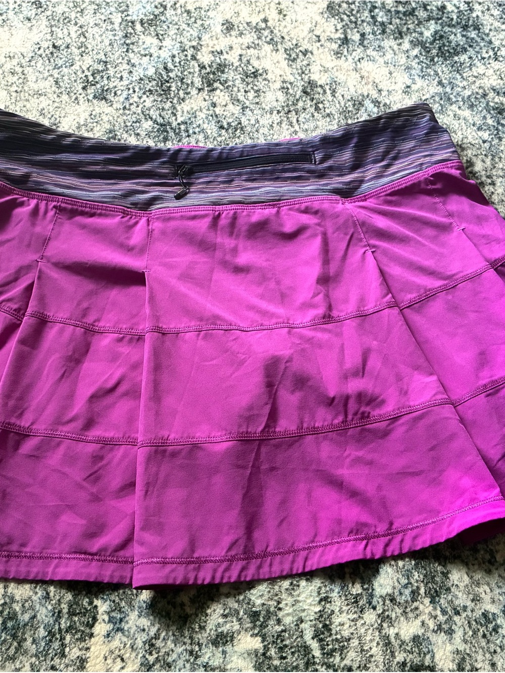 Lululemon Pace Rival Mid- Rise Skirt Long Purple Size 10